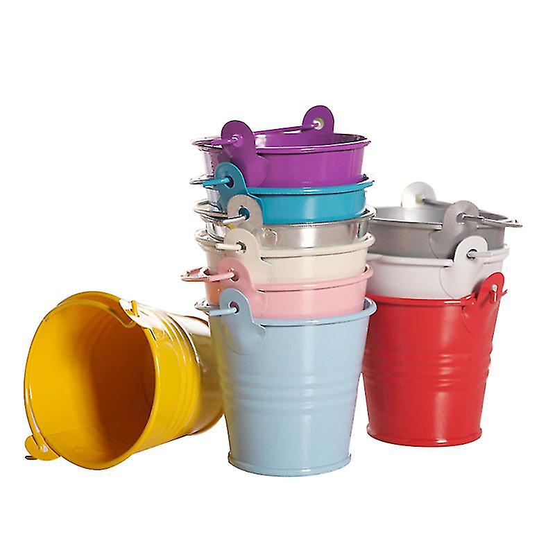 20pcs Mini Iron Bucket