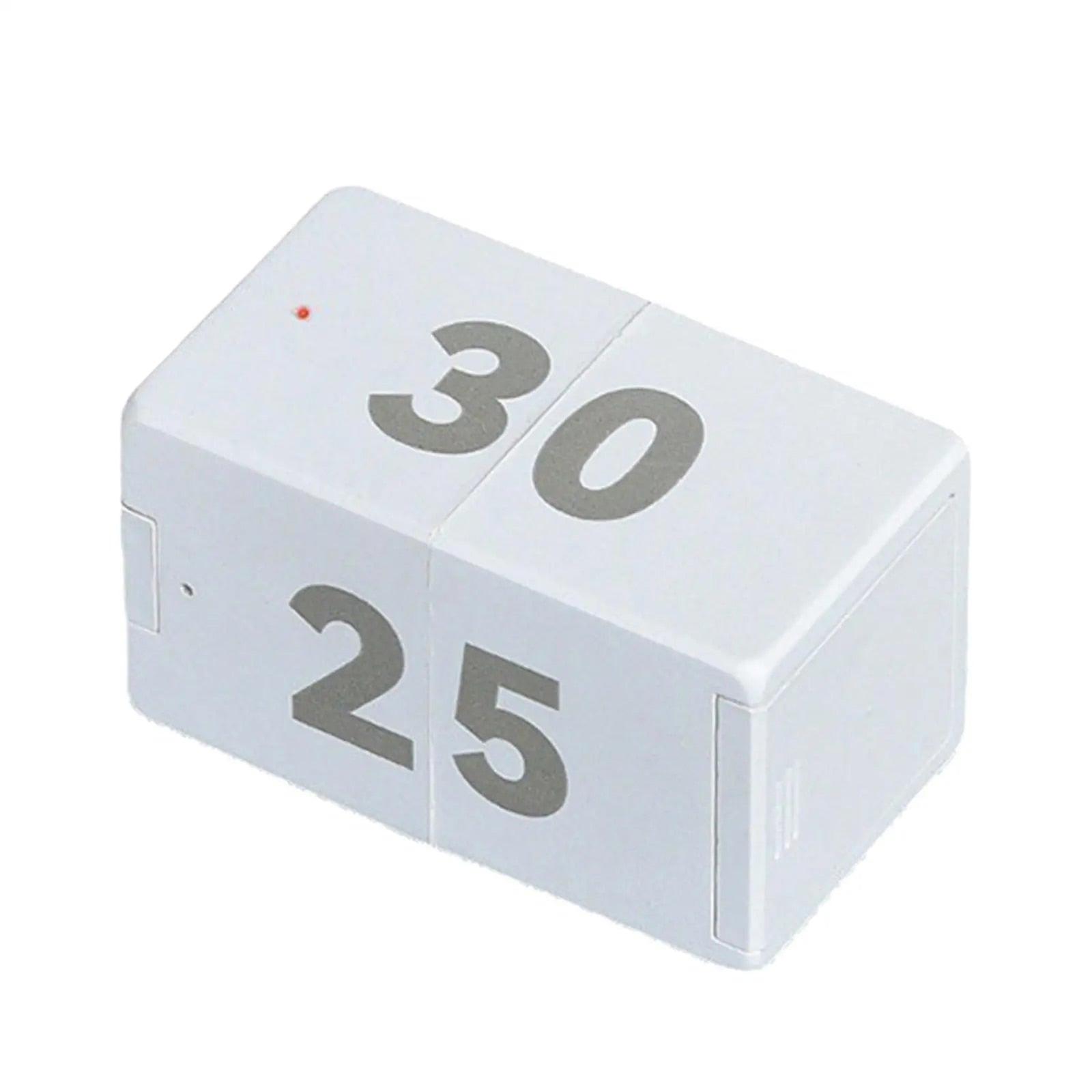 Cube Kitchen With 10 Different Time Settings Digital Countdown Alarm Flip Timer For Game Workout Office Classroom Training