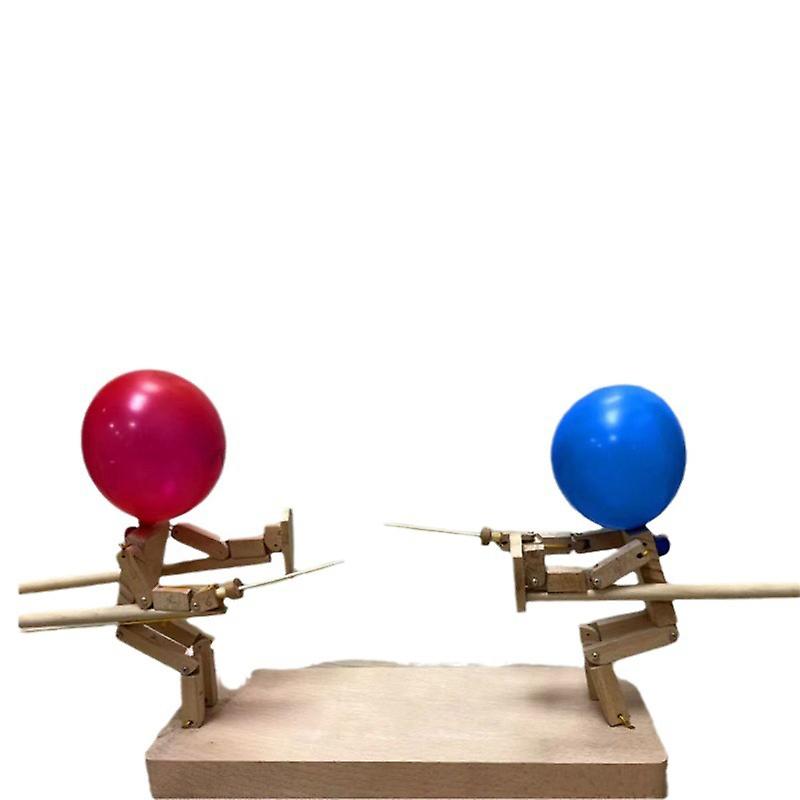 Balloon Bamboo Man Battle Toy Two-Player Fighting Battle Game For Party Games