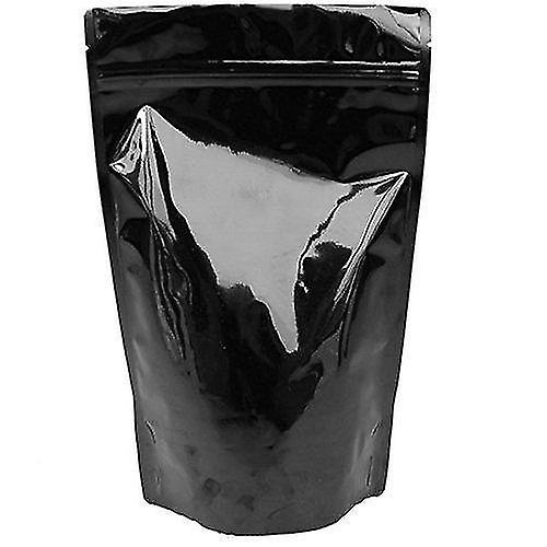 50X Standup Μαύρες Τσάντες Φύλλων Αλουμινίου Mylar 23cm x 33cm - Κρατά μέχρι 2 κιλά από fresherpack Ltd
