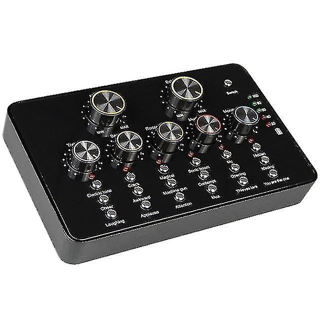 V10 Separate Sound Card Mobile Phone Computer Karaoke Anchor Live Broadcast Device Supports Headset