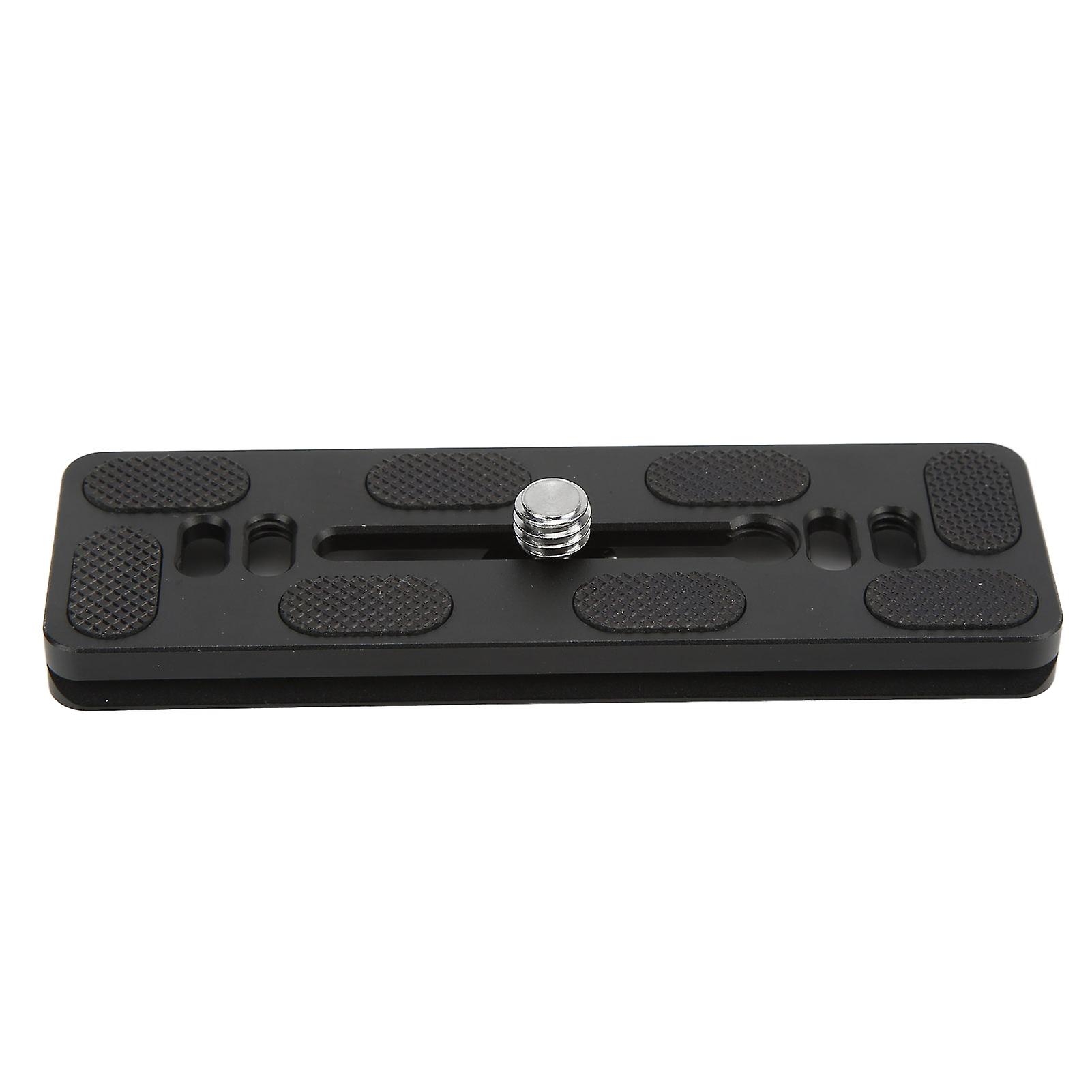 120mm Quick Release Plate with 3/8" Screw and D-Ring for Arca Swiss Standard Camera Tripod Ball Head
