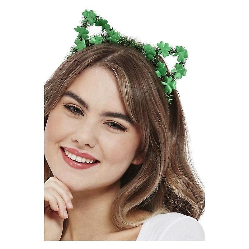 Paddys Day Glitter Cat Headband 51127
