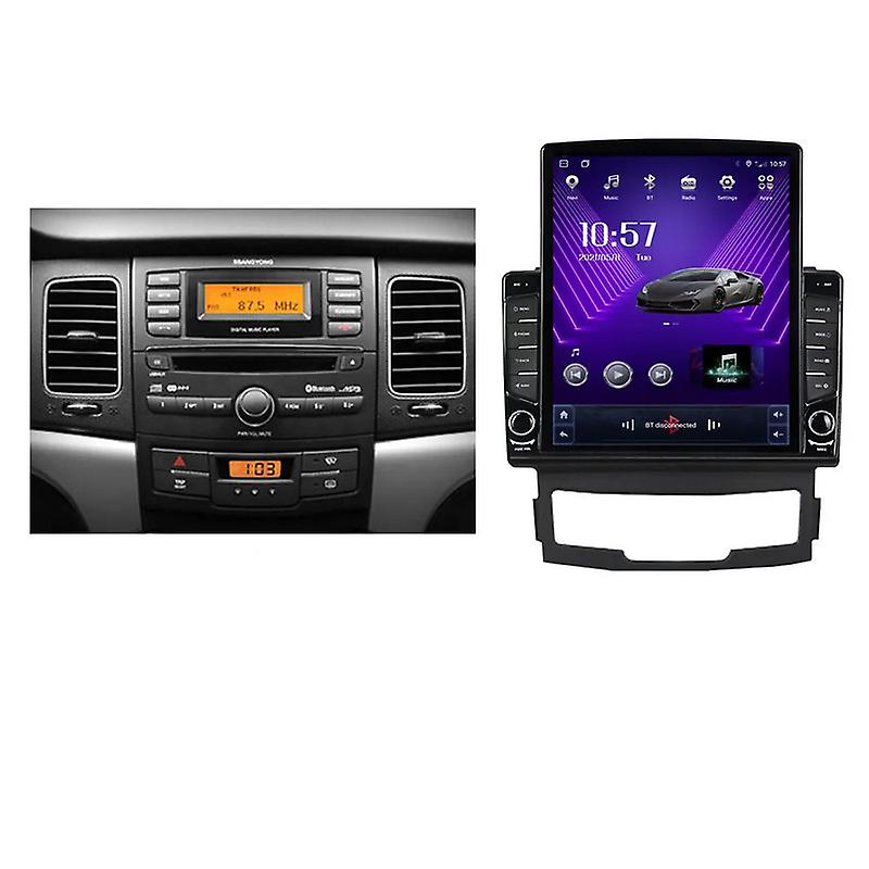 9.7" Android For SsangYong Korando 3 Actyon 2 2010-2013 Tesla Type Car Radio Multimedia Video Player