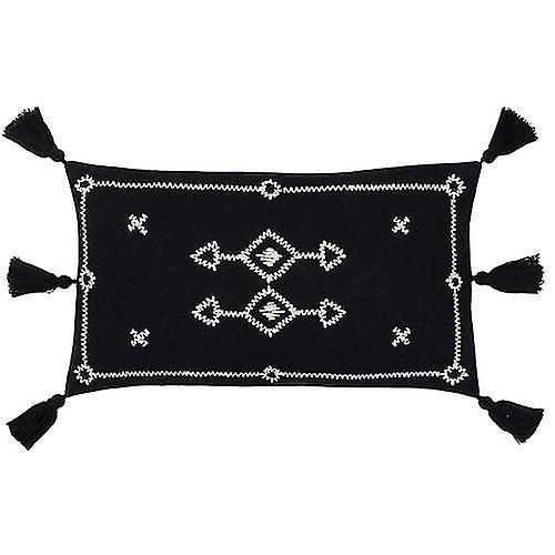 Yard Folis Embroidered Cushion Cover