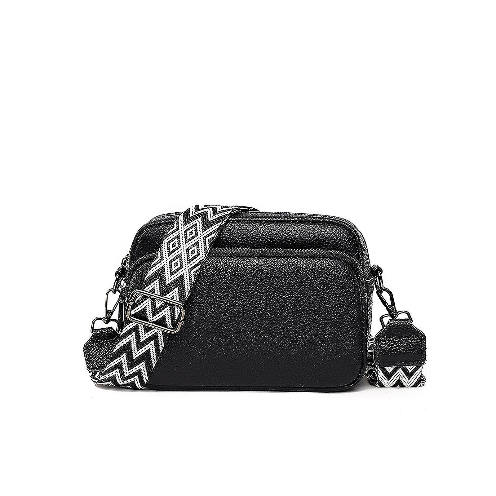 Borsa a tracolla piccola borsa a tracolla in pelle da donna con ampia zip e tracolla rimovibile, custodia per cellulare per donne appese