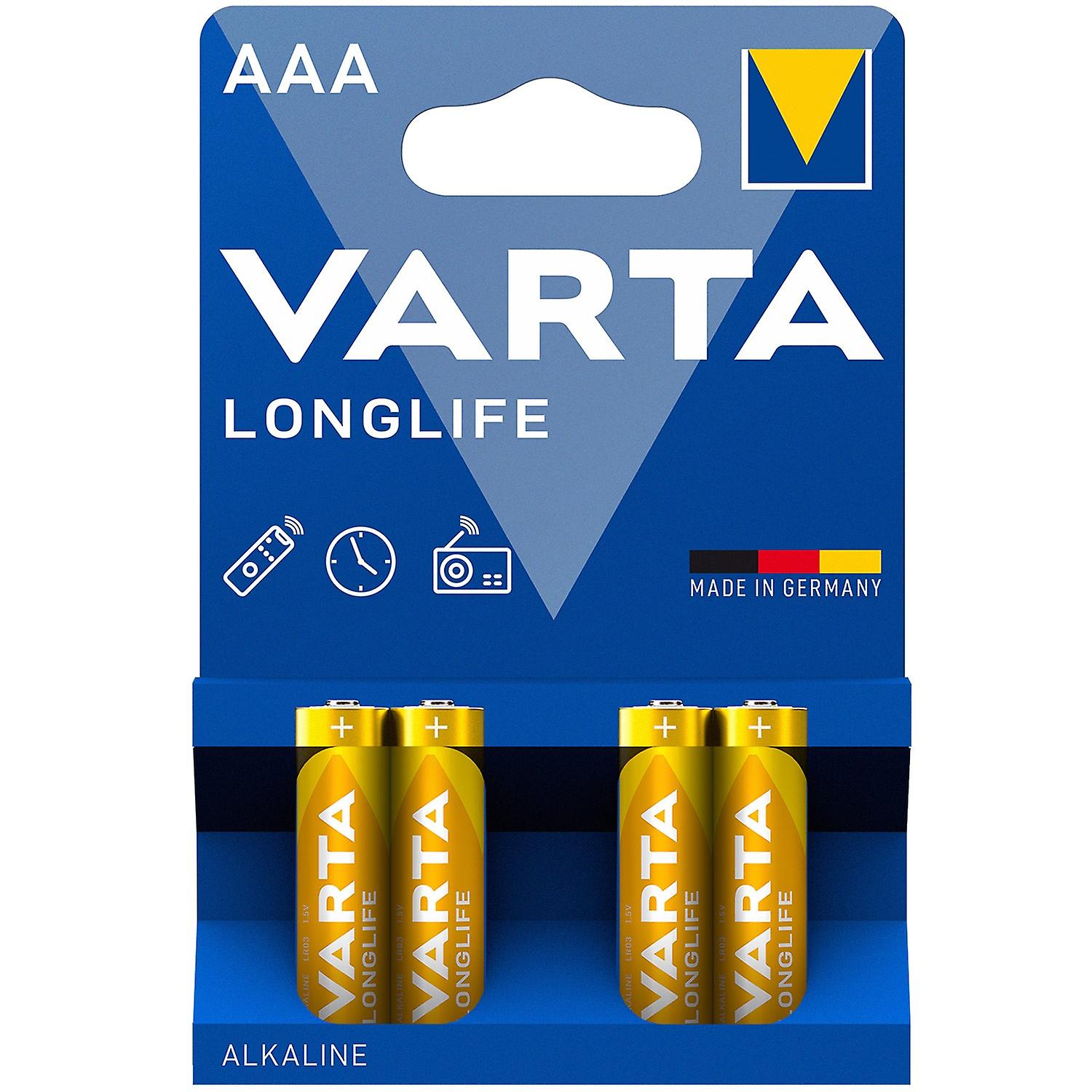 Longlife AAA / LR03 Battery 4-pack