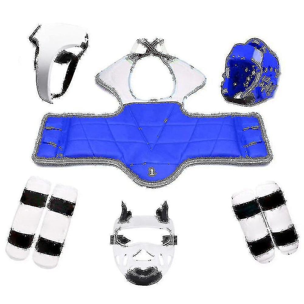 テコンドー5点セットテコンドー保護具ヘルメットアーマーキックボクシングボクシンググローブテコンドー式