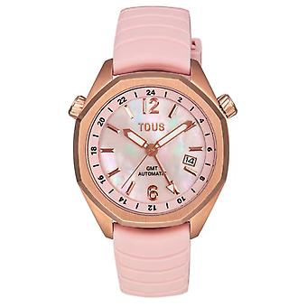 Tous watches tous now Women's Watch Analog Automatic with Silicone Bracelet 3000133800