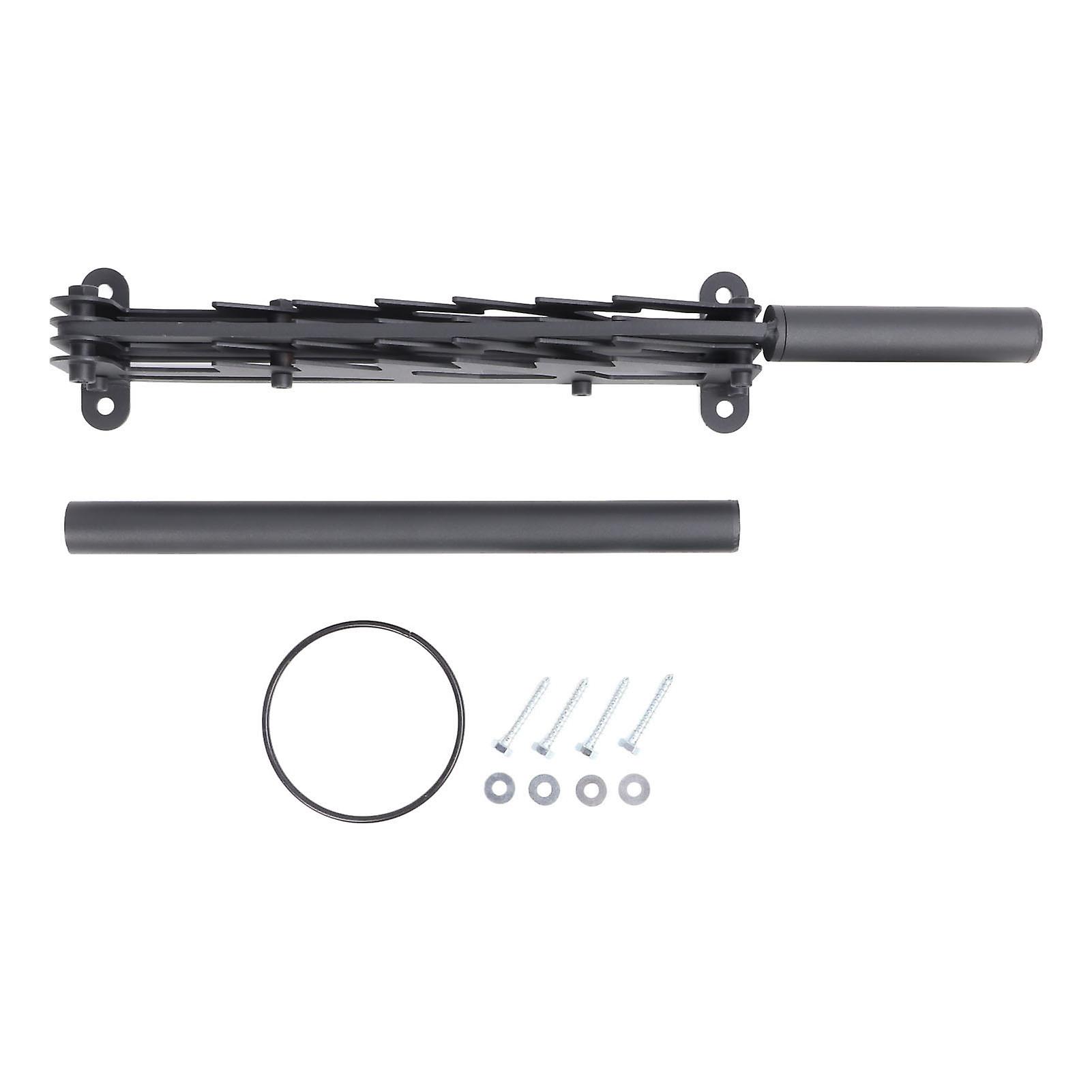 Wall Mounted Log Splitter High Carbon Steel Powerful Detachable for Home Black