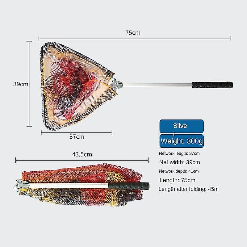 Folding Portable Silicone Fishing Net