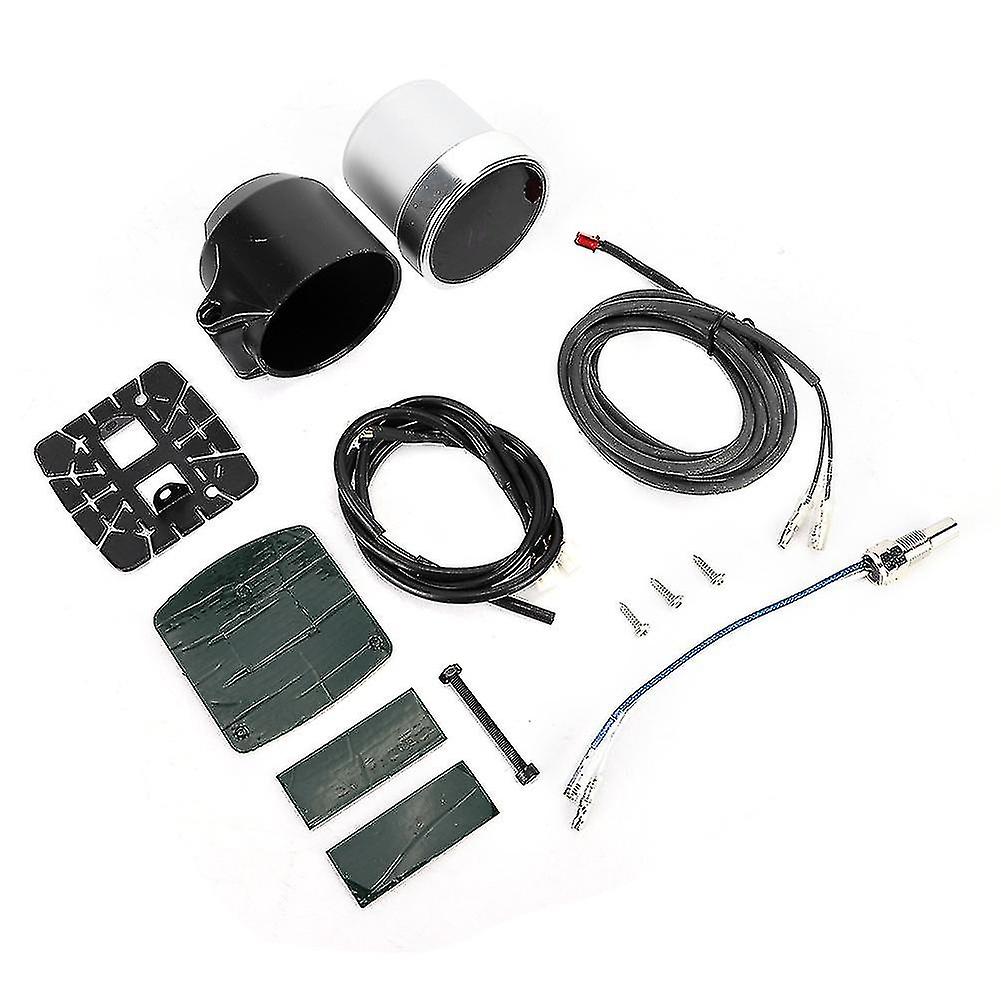 Universal 2in auto oil temperature gauge meter colorful button 50-150