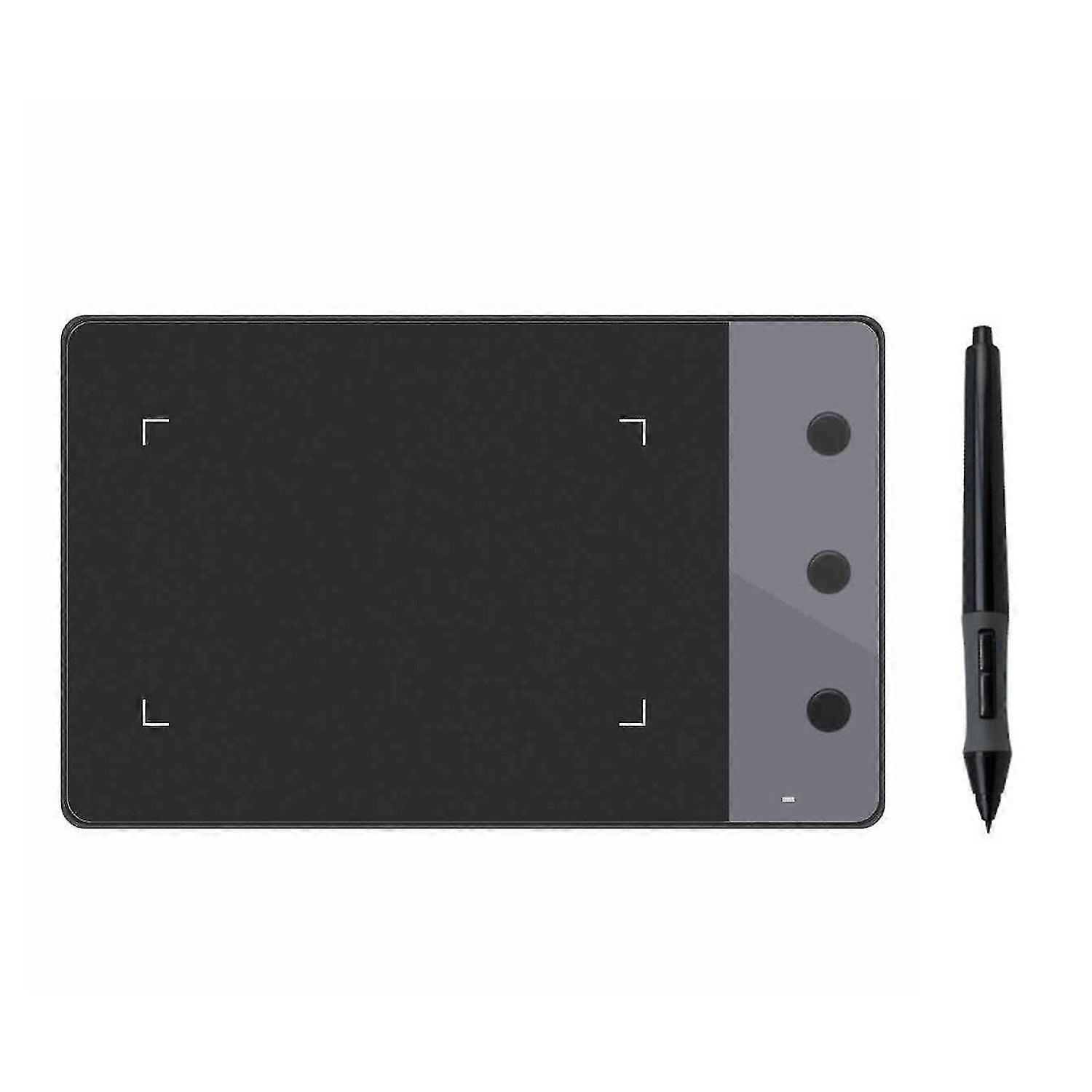 1 Set HUION 420 Drawing Tablet Anti-interference Smooth Writing USB Interface Graphics Writing Table