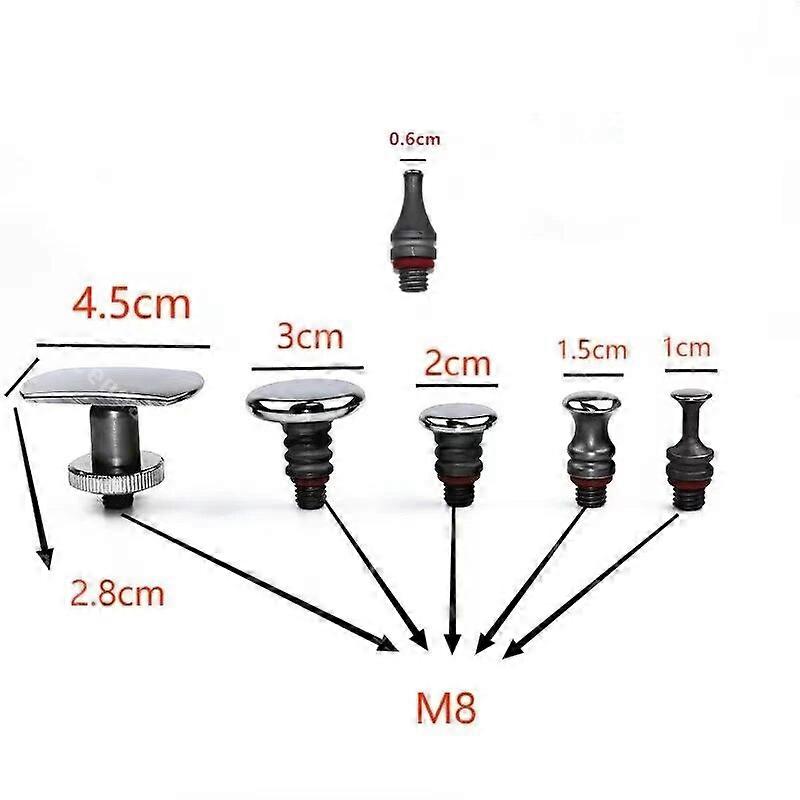 New type of car dent repair hammer head dent maintenance M8 wire tooth hammer head leveling and fine trimming carbon steel sheet UNKU60547