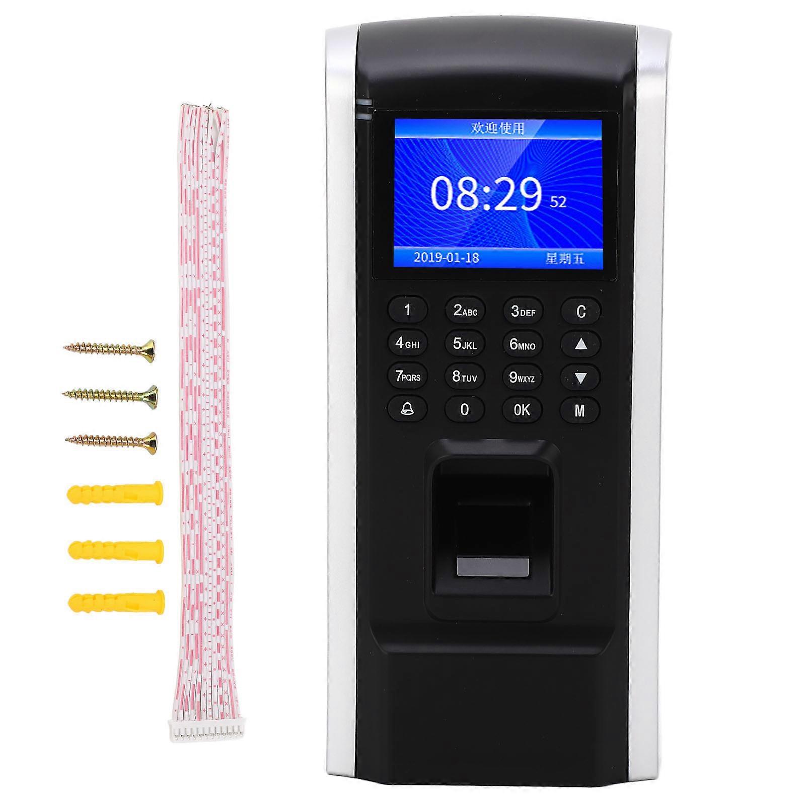 Attendance Machine Passward Fingerprint Fast Identification Time Clock For Office Factory School Restaurant