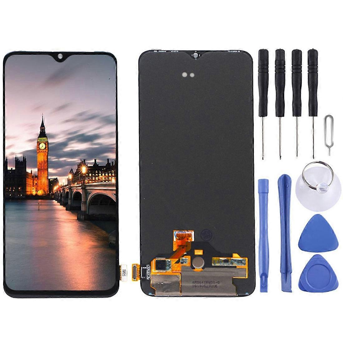 AMOLED LCD Screen for OnePlus 7 with Digitizer Full Assembly (Black)