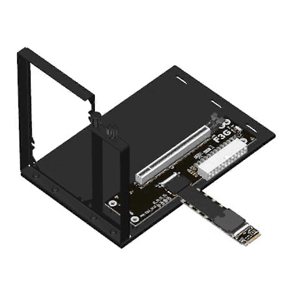 M.2 NVMe to X16 M.2 NVMe GPU Dock PCIe 5.0 X4 High Speed for PC Gen5 FFC Soft (F43SG-BK7)