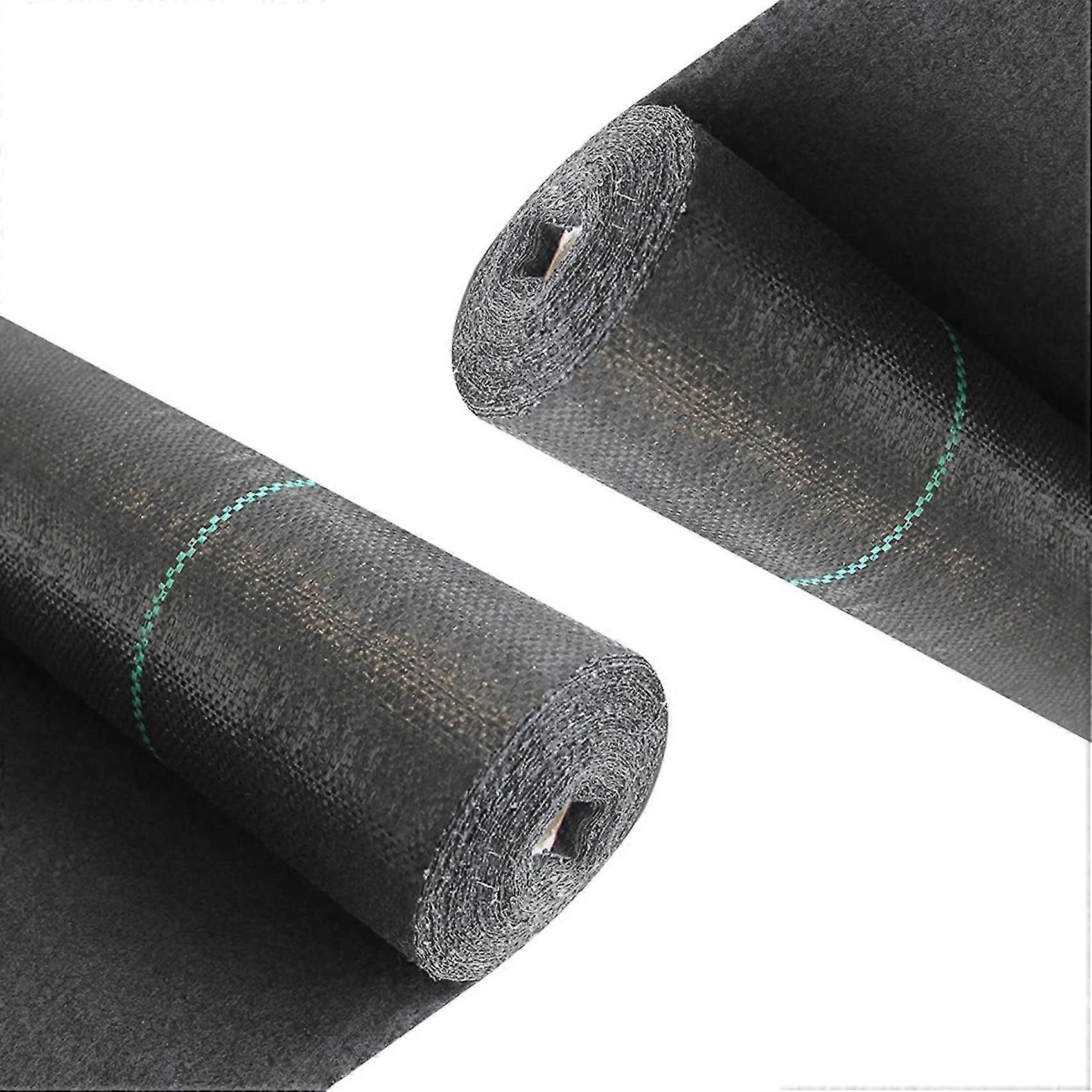 2x Bahçe Ayıklama Bariyeri Peyzaj Kumaşı Dayanıklıağır Hizmet Tipi Ayıklama Bloğu Bahçe Matı, Ayıklama