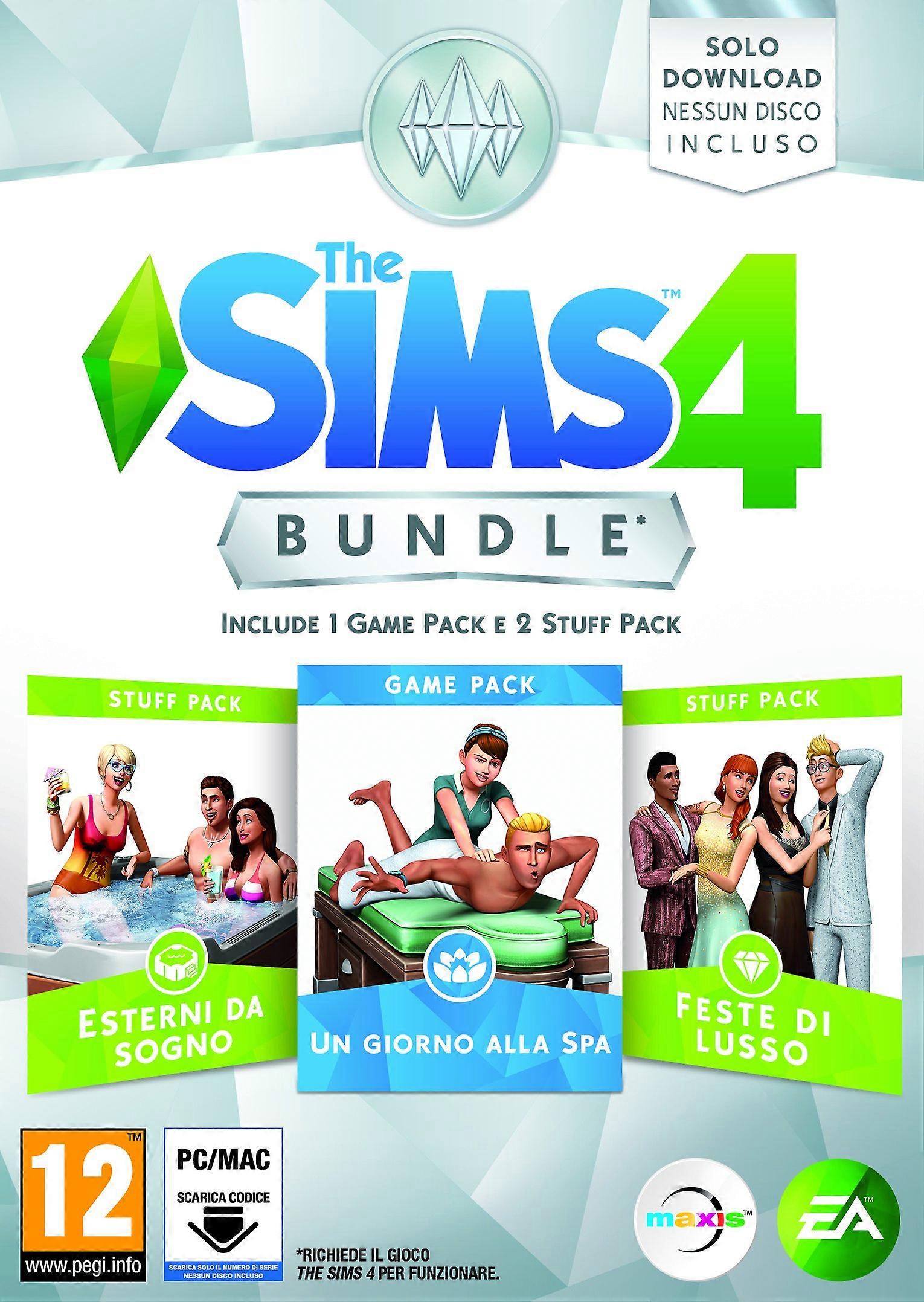 Electronic Arts Sw Pc 1032022 The Sims 4-Bundle Pa - New & Sealed