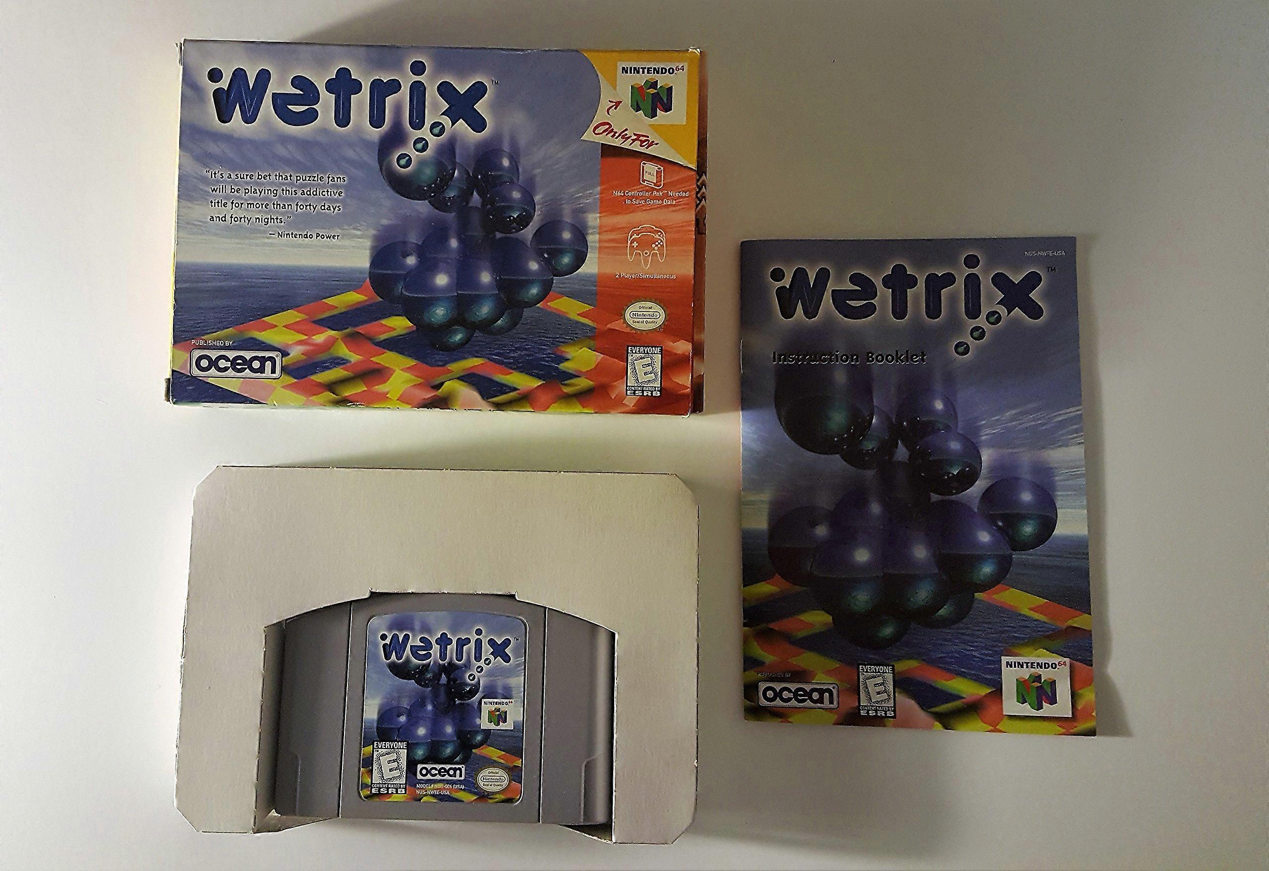 Wetrix  Game -  - PAL - New & Sealed