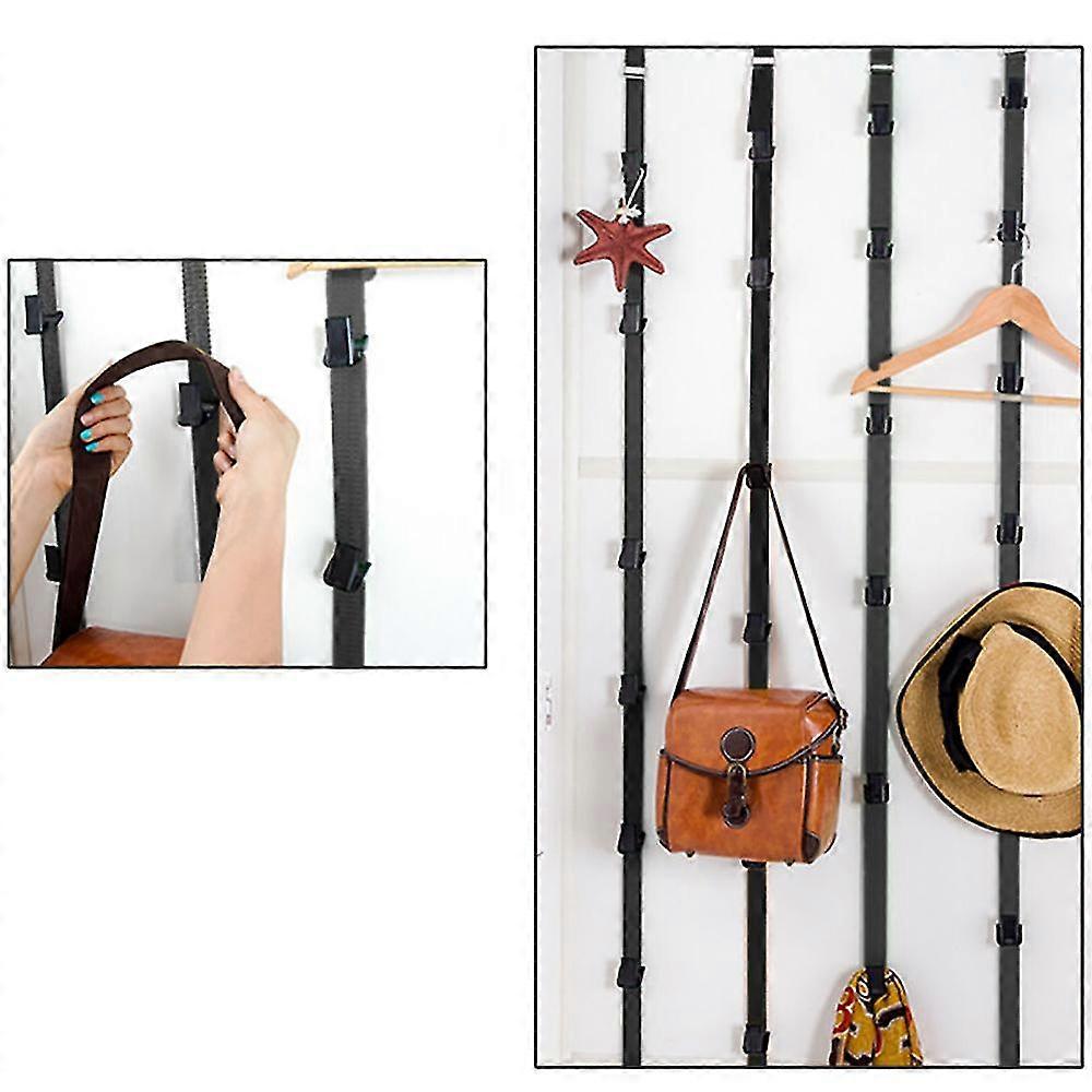 Bedroom Door Hanger Clothes Hanging Rack Holder Hooks