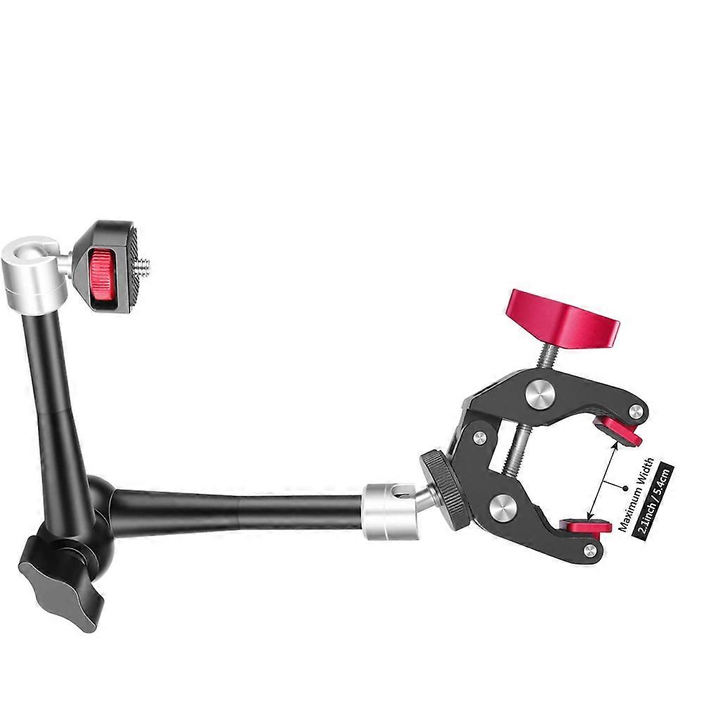 11 Metal Adjustable Articulating Magic Arm Clamp Holder Mounts Kit for Gopro SLR LCD Monitor LED Flash Light