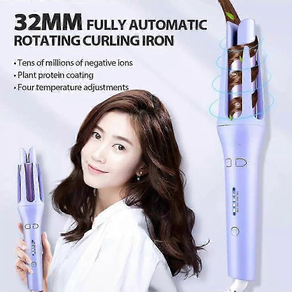 Auto Rotating Ceramic Hair Curler Automatic Curling Iron Styling Tool Hair Iron Curling Wand Air Spin and Curl Curler Hair Waver