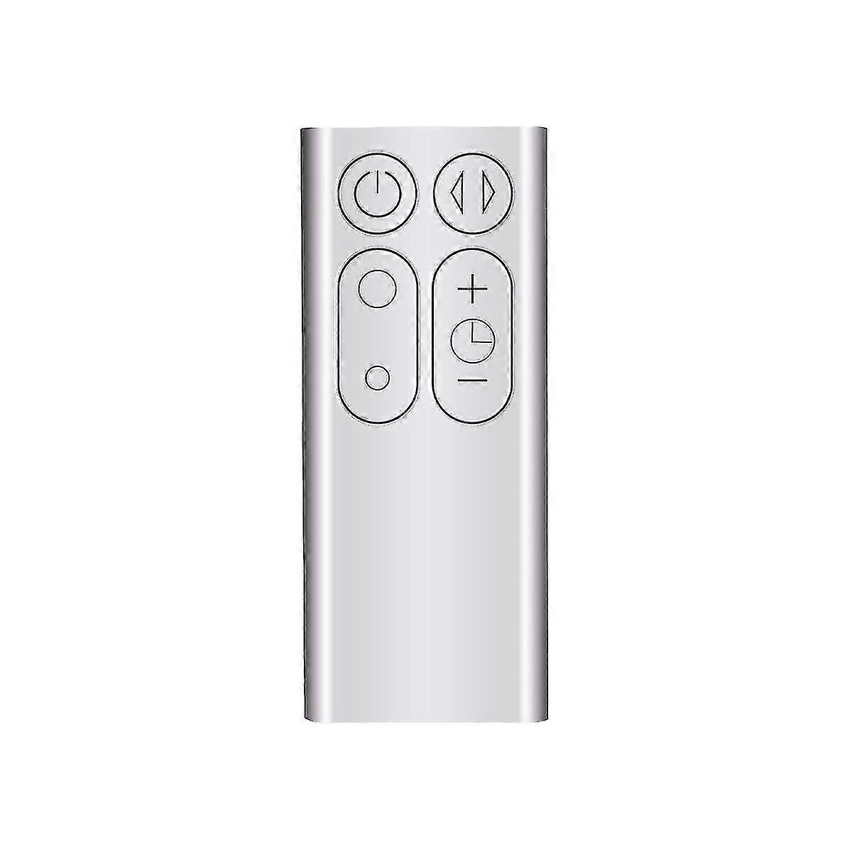 Replacement Remote Control Suitable For Am11 Tp00 Air Purifier Leafless Fan Remote Control Silver -JA