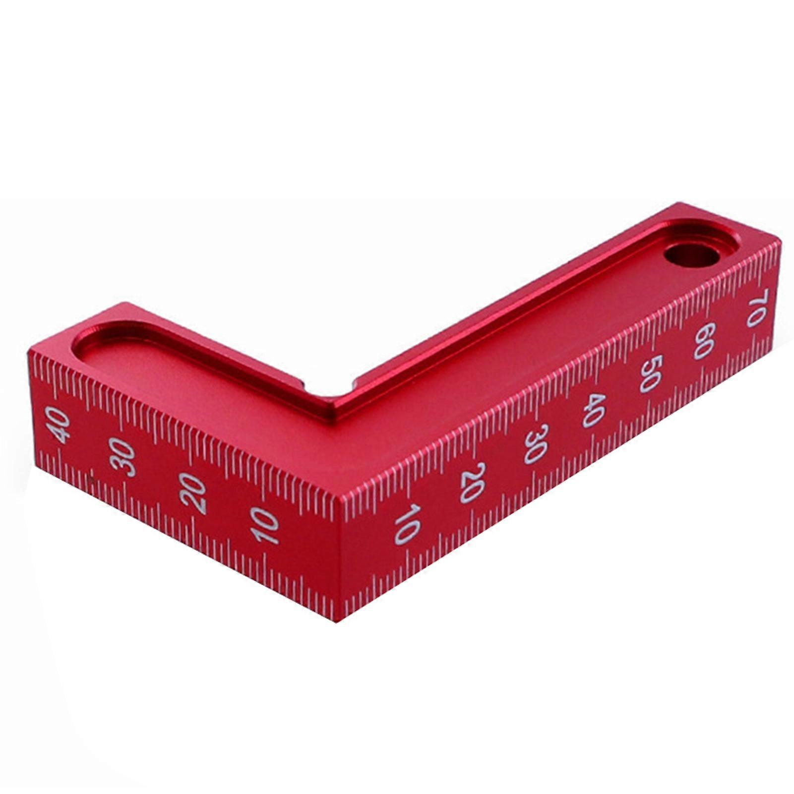 Positioning Ruler Right Angle Scale Woodworking L-shaped Fixing Rust Prevention
