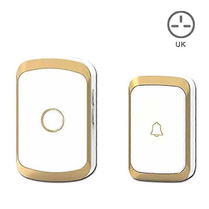 2kpl / sarja langaton älykäs kodin ovikello älykäs kodin turvaovikello vedenpitävä 300M kaukosäädin älykäs ovikello Uusi