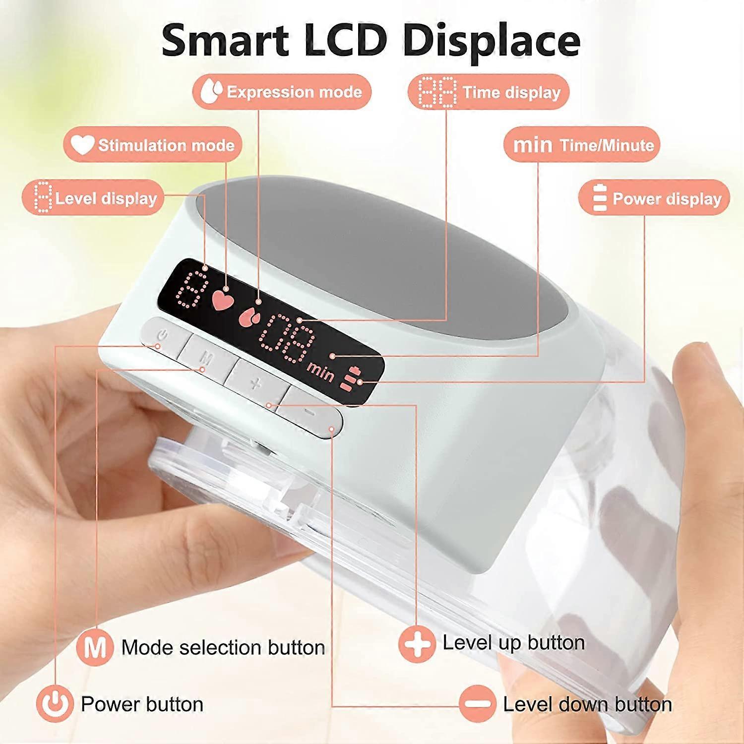 S10 Pro Portable Electric Breast Pump Usb Chargable Silent