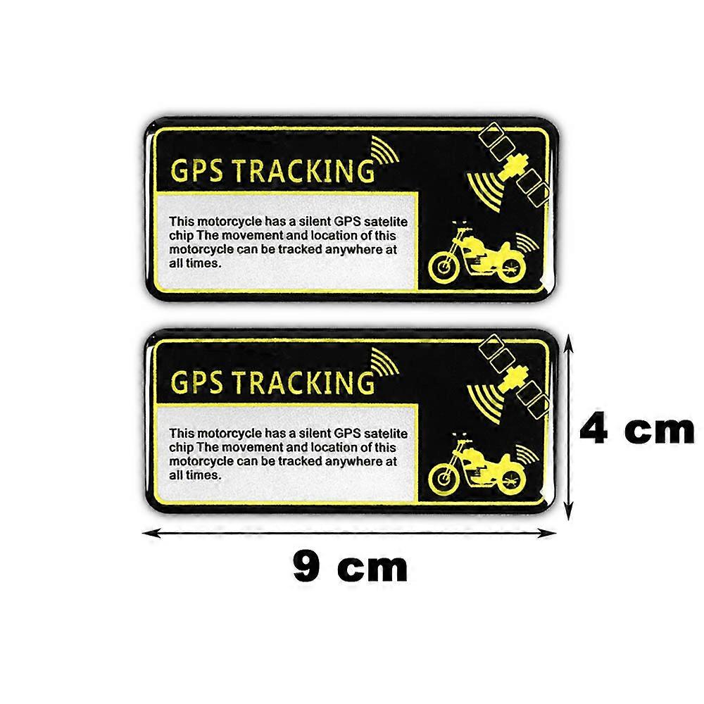 3D ملصقات دراجة نارية عاكسة نظام تحديد المواقع تتبع نظام الإنذار سباق تحذير Lable الشارات للماء لهوندا ياماها سوزوكي KTM