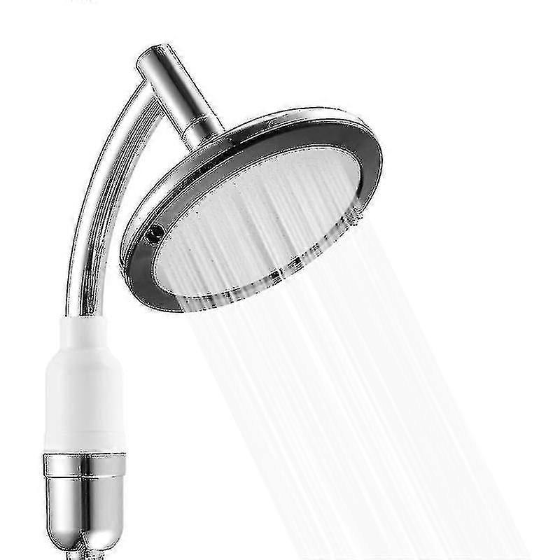 360 Rotating Shower Head High Pressure Round Turbo Shower