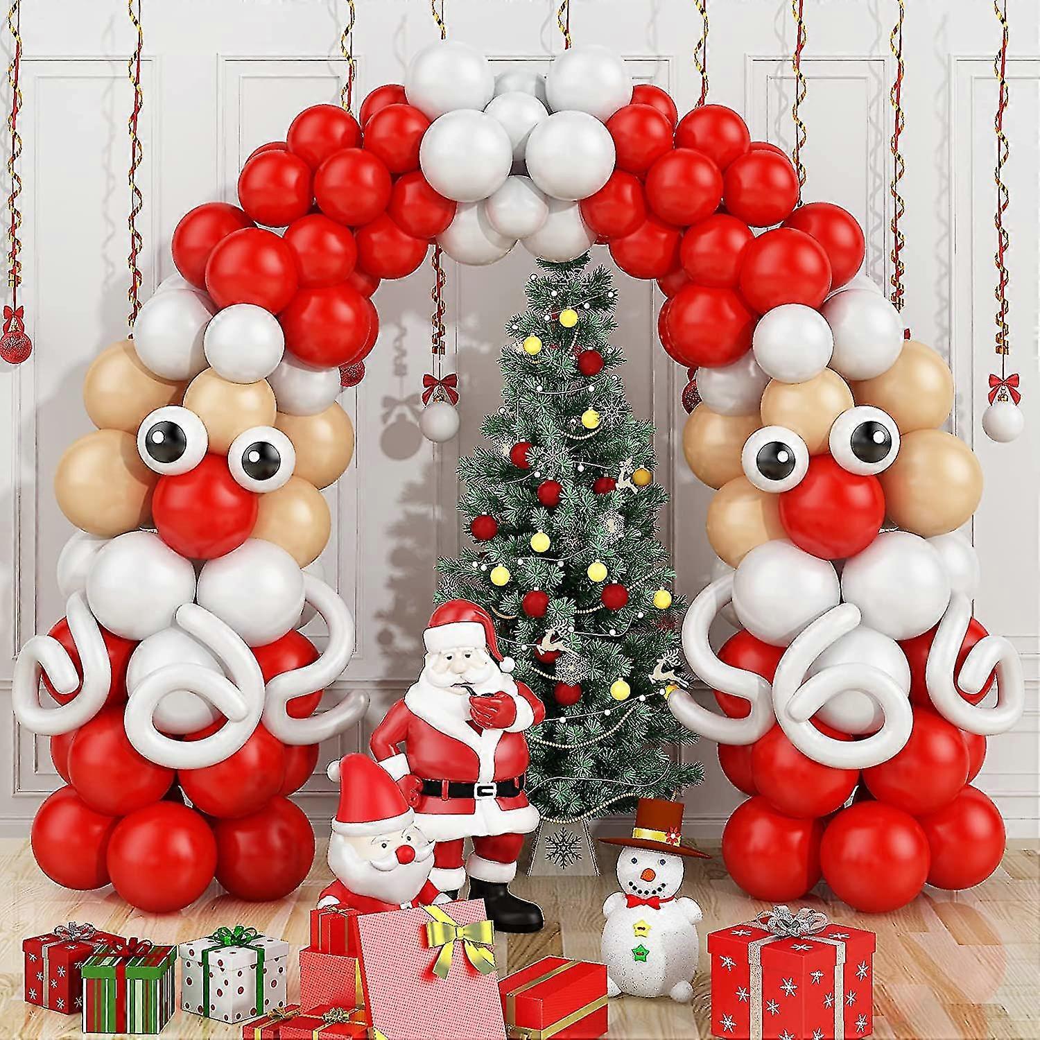 91pcs Christmas Balloon Arch Kit