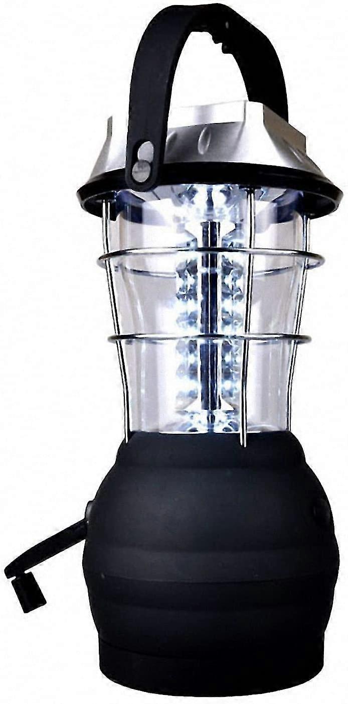 Portable Lantern Solar Lantern 5 Crank Dynamo Modes Rechargeable 36 Led Camping