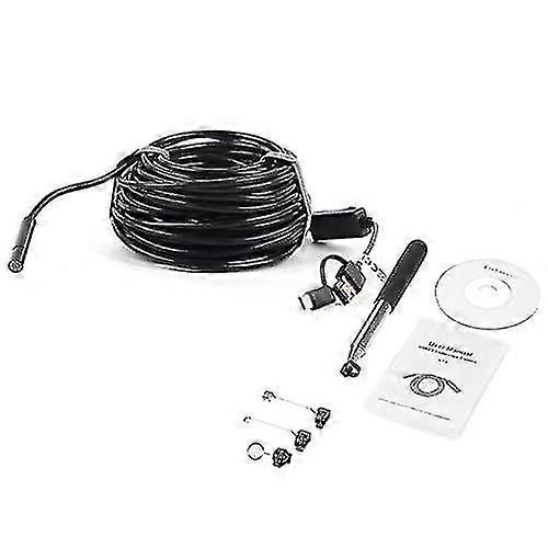 Usb Endoskop 15 meter vandtæt kamera rørafløb 8 Led boreskop inspektion kameramed 2-megapixel vandtæt kamera til inspektion af rørbil