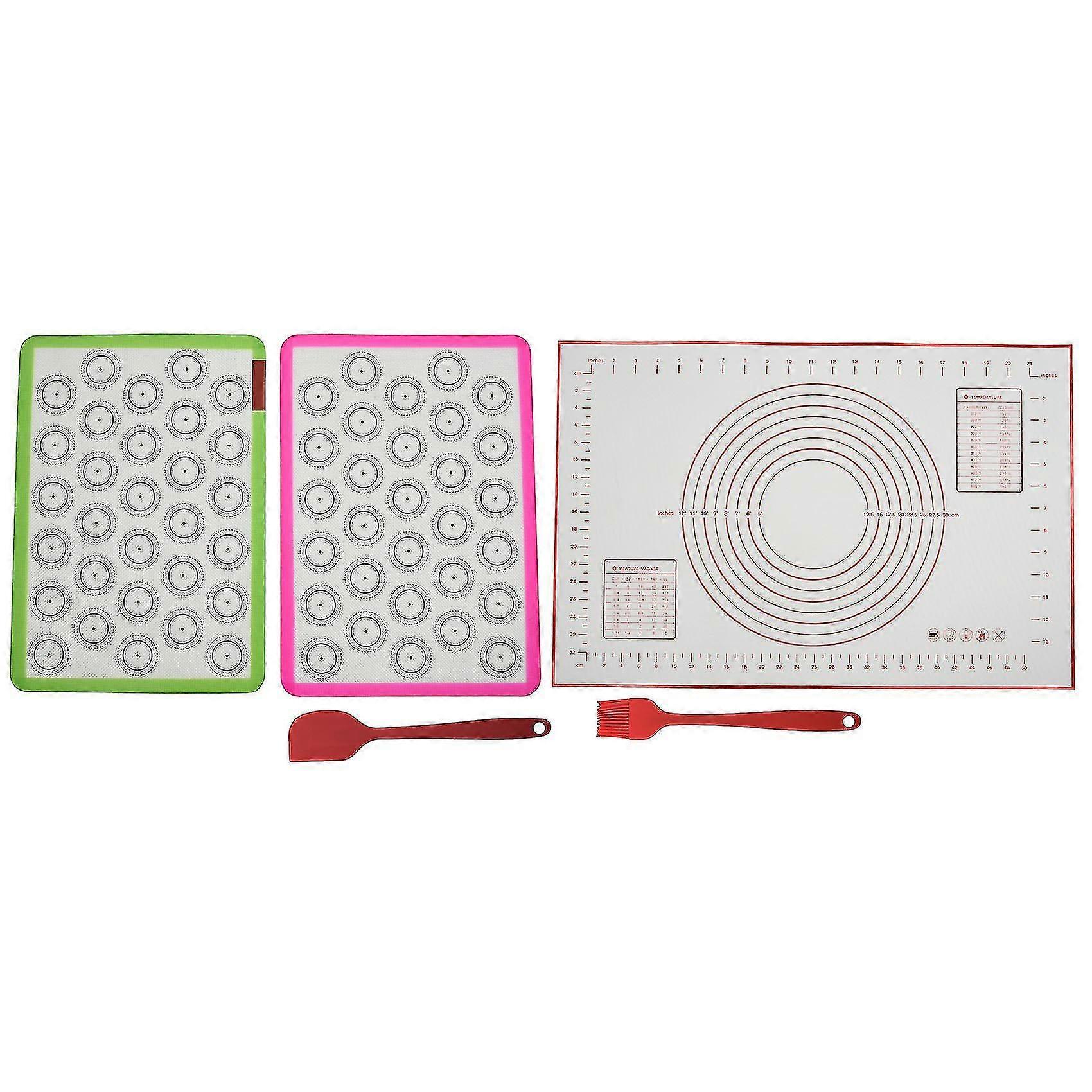 Silicone Non Stick Easy Clean Baking Mats For Cookie Sheets, Bread