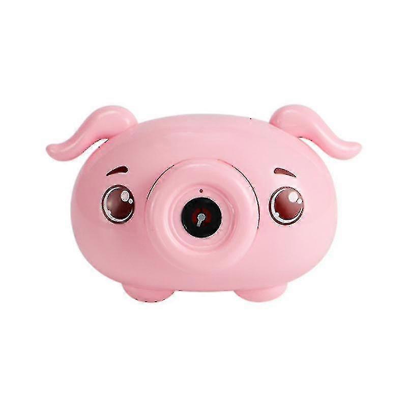 Piggy Bubble Machine Automatic Electric Bubble Camera Girl Heart Blowing Bubble Toy
