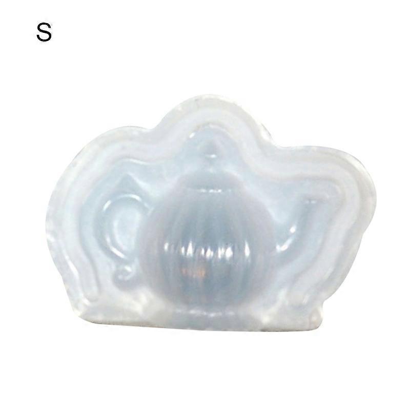 Three-dimensional Assorted Teapot Mould UV Resin Epoxy Silicone Molds DIY Tool