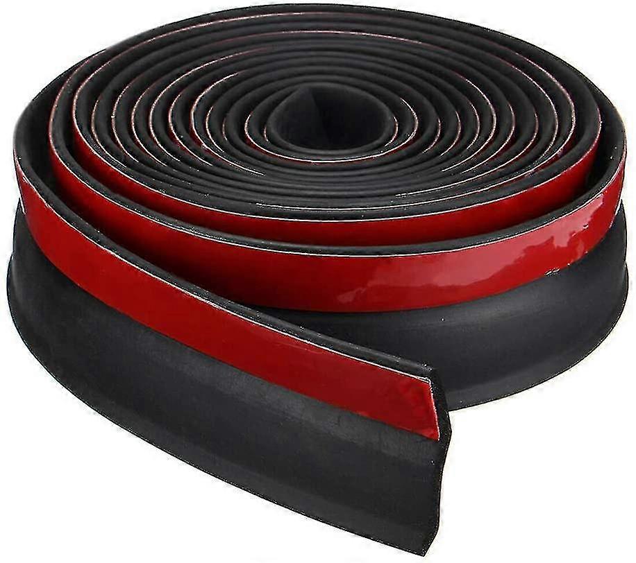 Rubber Seal Strip, Garage Door Weather Strip Tape Multipurpose Door Bottom Weather Edge Trim Full Wrap Bottom Seal Strip