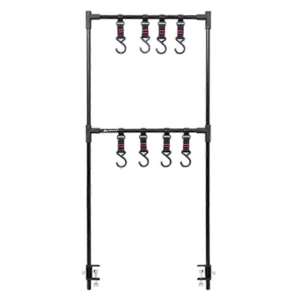 Cookware Hanging Rack Storage Camping Rack Set for Barbecue Set 2