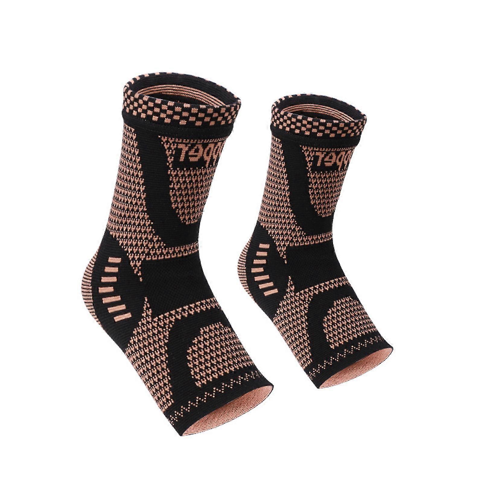 مجموعة دعامة الكاحل المملوءة بالنحاس، التهاب اللفافة الأخمصية، جوارب القدم، التواء الكاحل، التهاب وتر أخيل