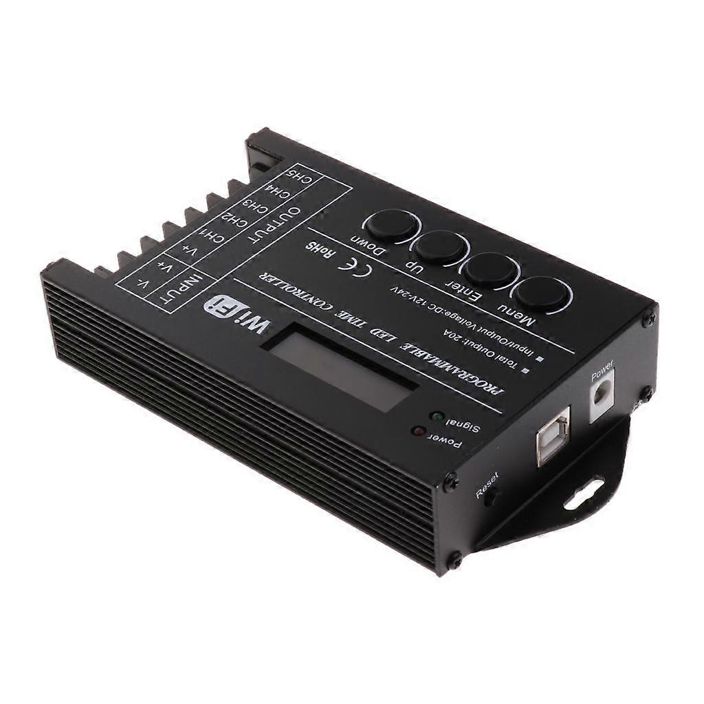 TC421 WiFi Time Programmable LED Contrôleur USB Aquarium Éclairage Minuterie