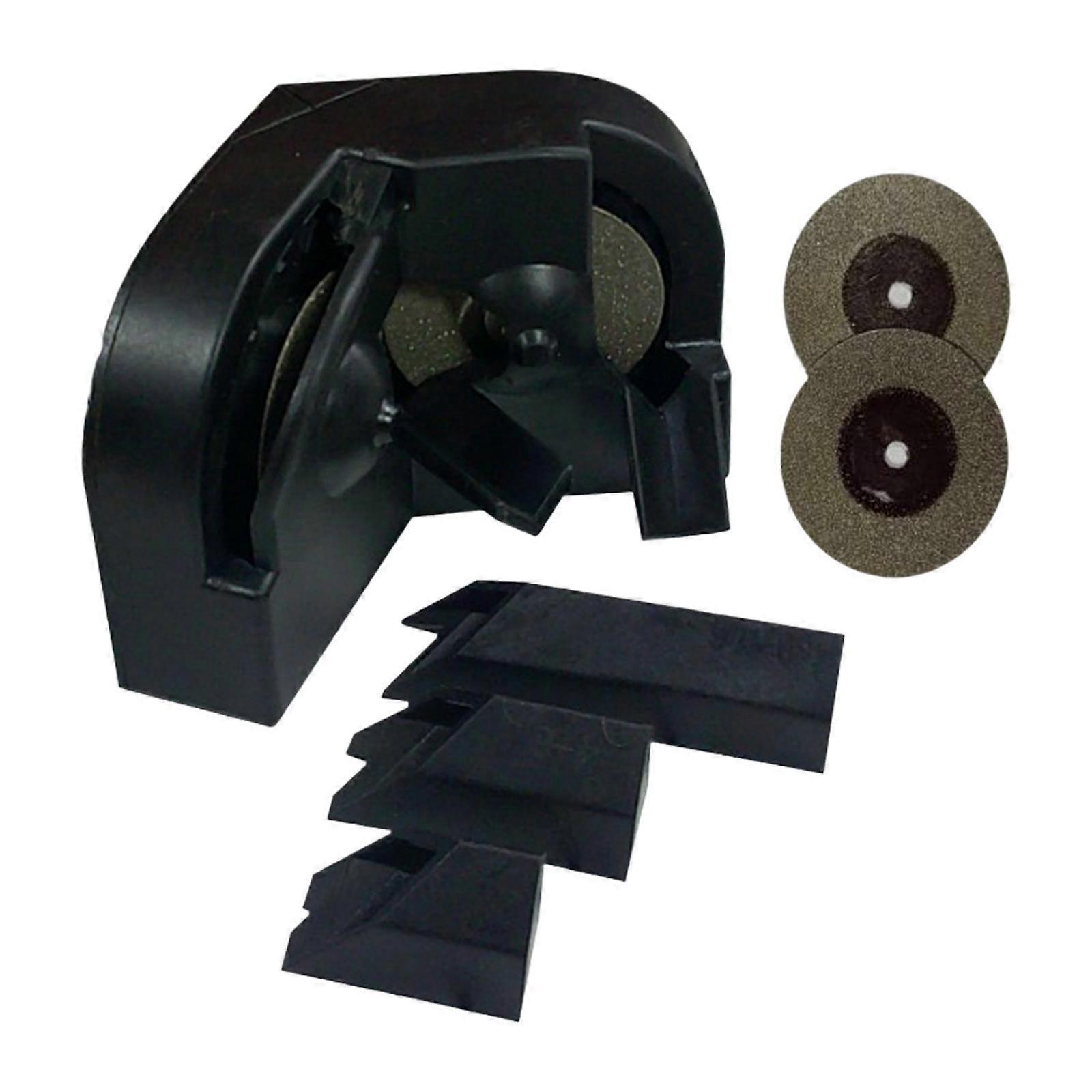 Electric Drill Bit Grinding Sharpener Versatile with 2 Diamonds Grinding Disc