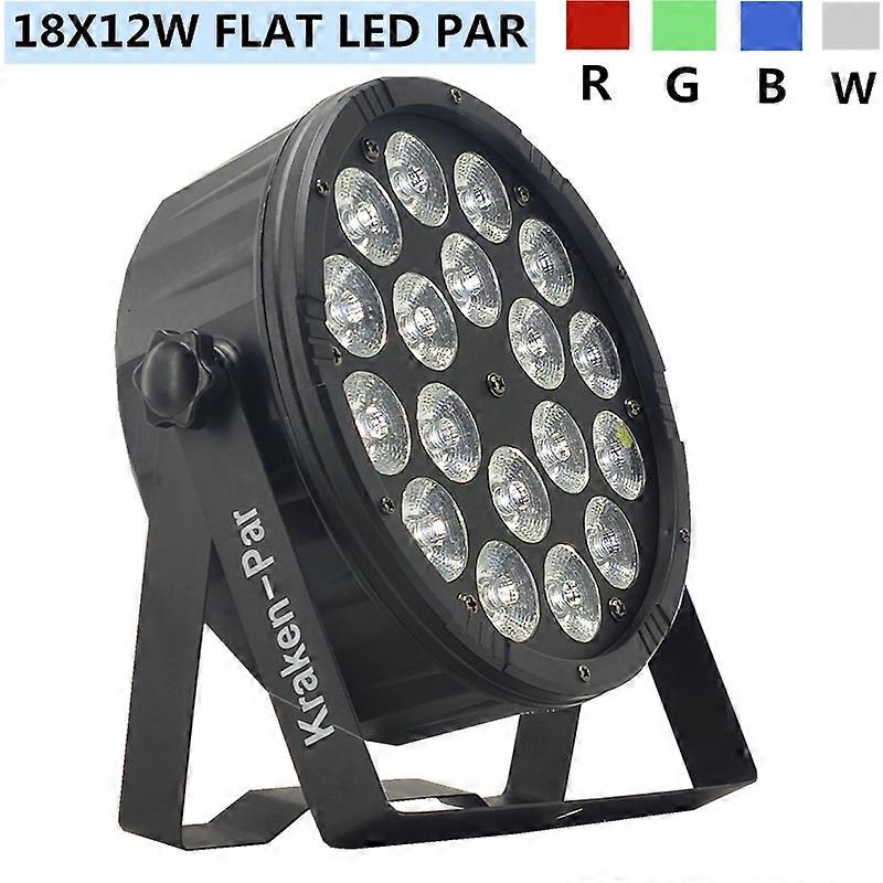NEW mold 18X12W RGBW LED PAR Light/ disco light dmx512 control LED wash light stage professional dj equipment 100% new