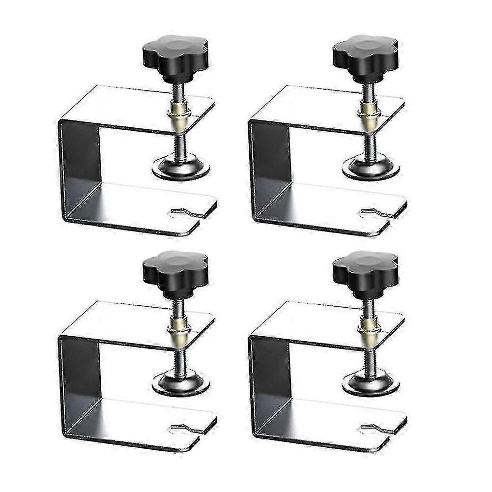 Cabinet Hardware Jig, 4 Pack C Clamps For Drawer Front Installation, Cabinet Framing Clamps For Table Desk Drawer Panel