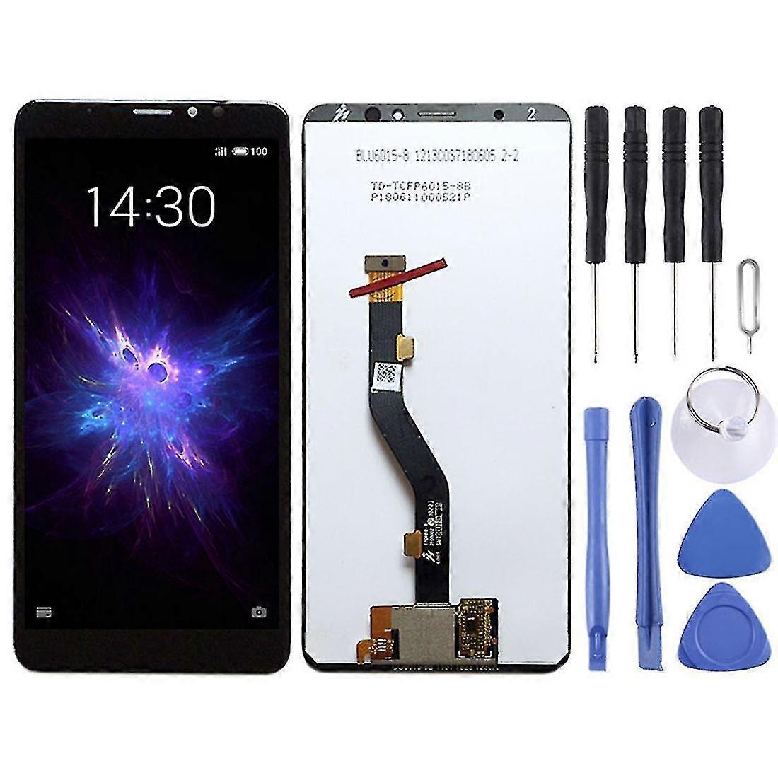 شاشة TFT LCD ل Meizu Note 8 مع تجميع كامل للمحول الرقمي (أسود)