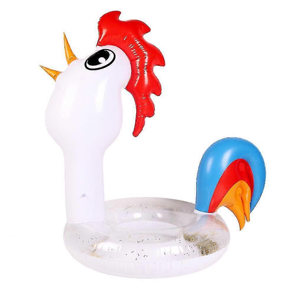 Cock Sequin Swimming Ring Inflatable Pool Float For Adults