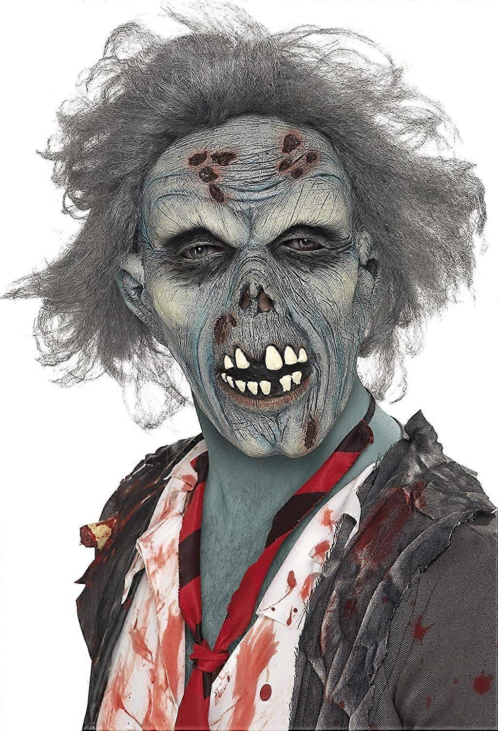 Rotten Zombie Mask, Halloween Zombie Mask, Clown Mask, Horror Horror, New Ghost Mask, Latex Mask Headgear, Party Prop Headgear, One Size