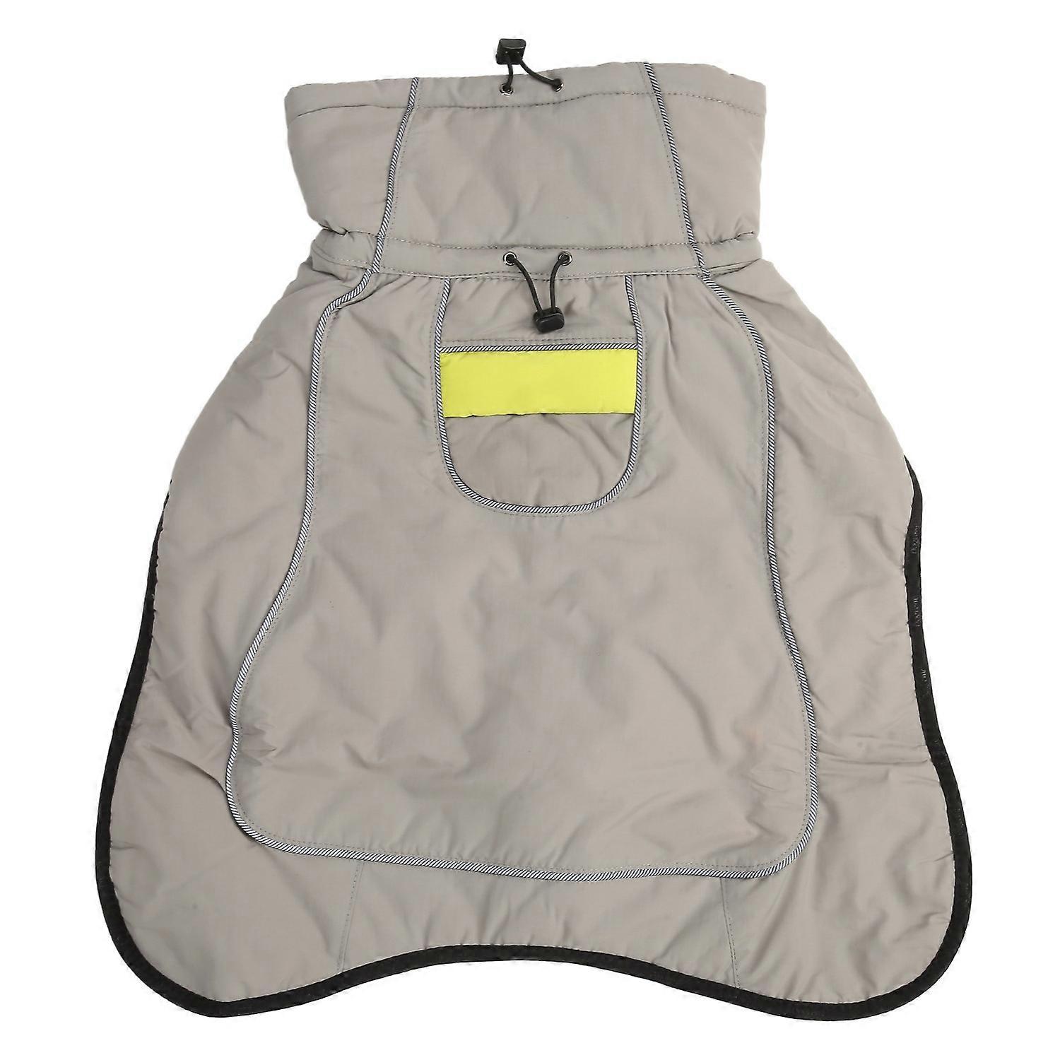 Dog Winter Coat Waterproof Adjustable Chest Soft Thickened Dog Warm Jacket Vest for Indoor Outdoor G